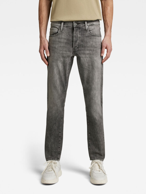 3301 Straight Tapered Jeans - Grijs - Heren