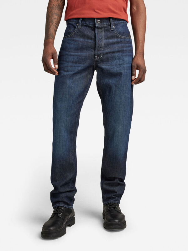 Triple A Regular Straight Jeans - Donkerblauw - Heren
