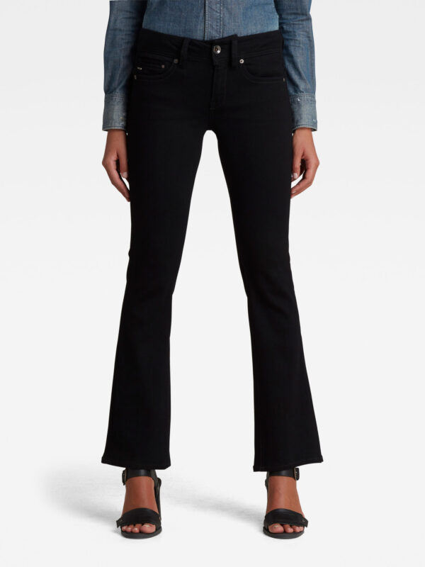 Midge Bootcut Jeans - Zwart - Dames