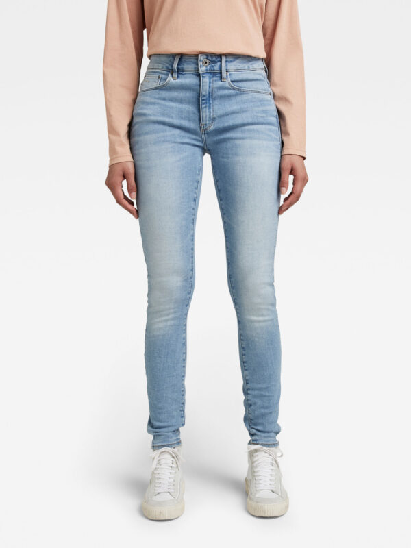 3301 High Skinny Jeans - Lichtblauw - Dames